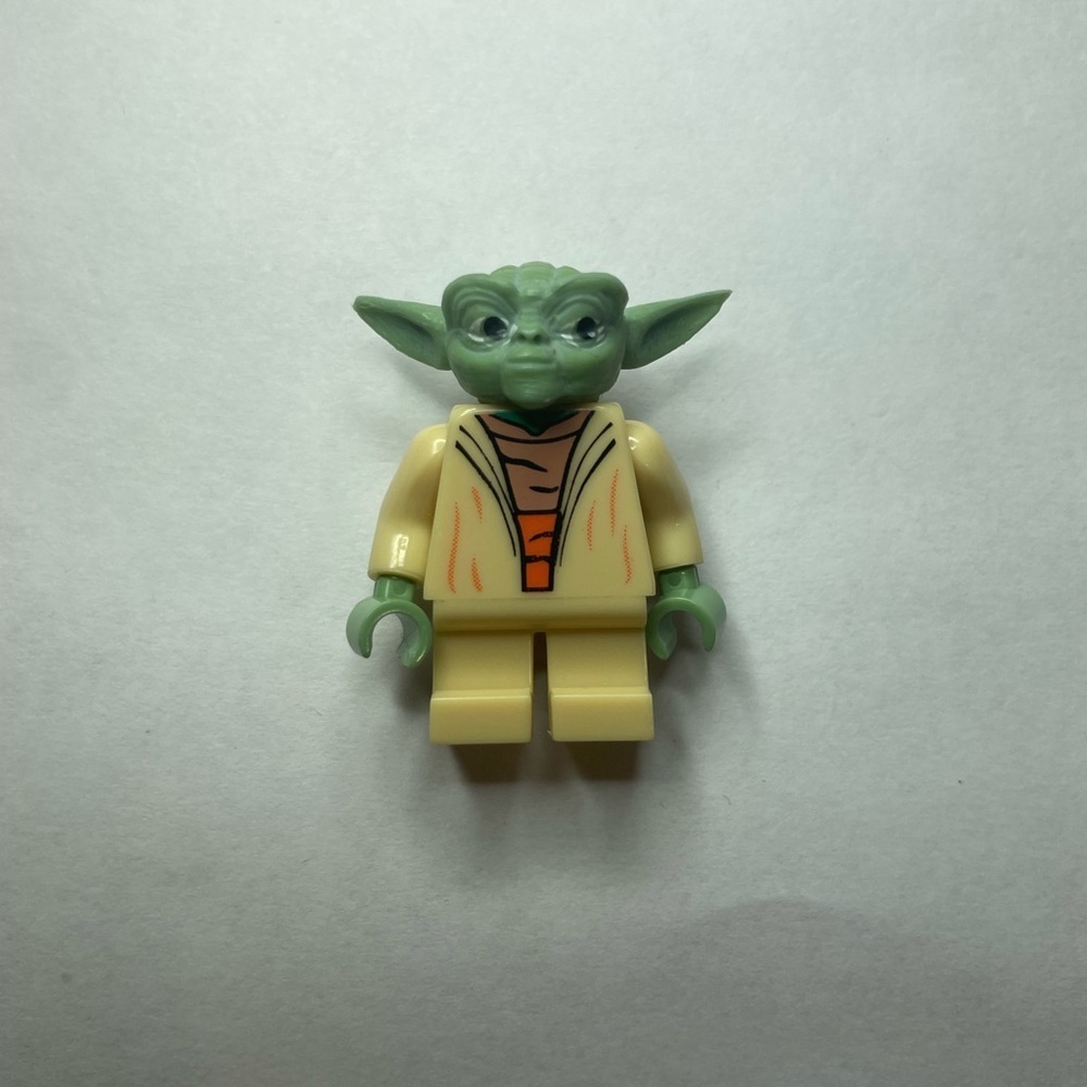 LEGO YODA MINIFIGURE STAR WARS CLONE WARS FIG